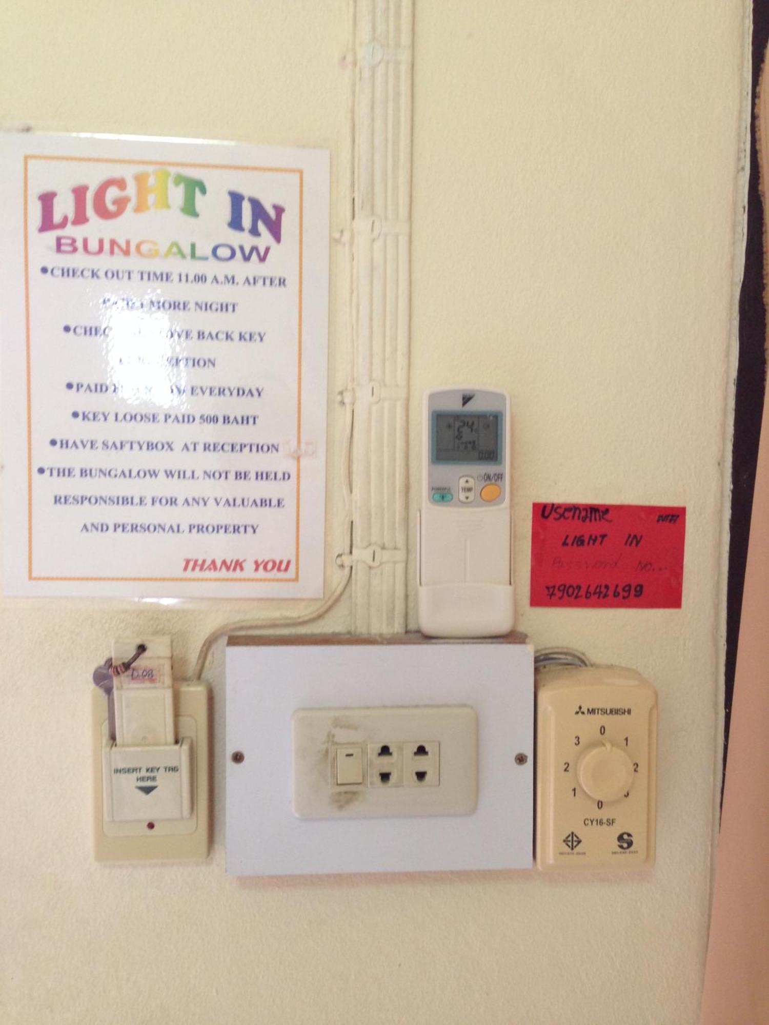 Light In Bungalow Haad Rin Quarto foto
